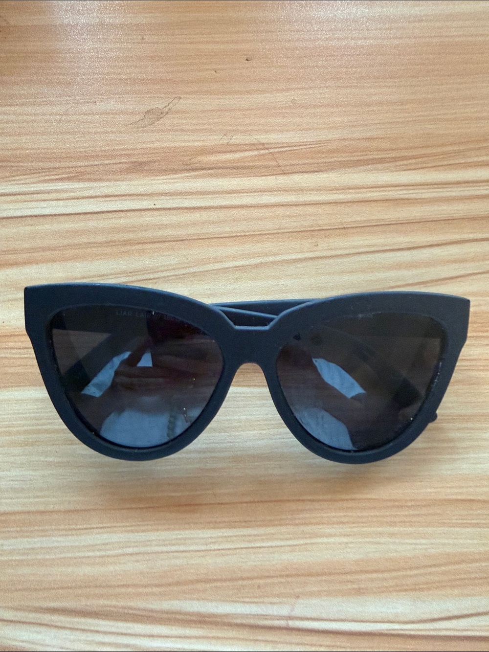 Le Specs Black Cat-Eye Women's Sunglasses